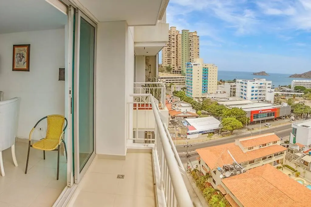 Apartamento Con Vista Al Mar Rodadero Santa Marta